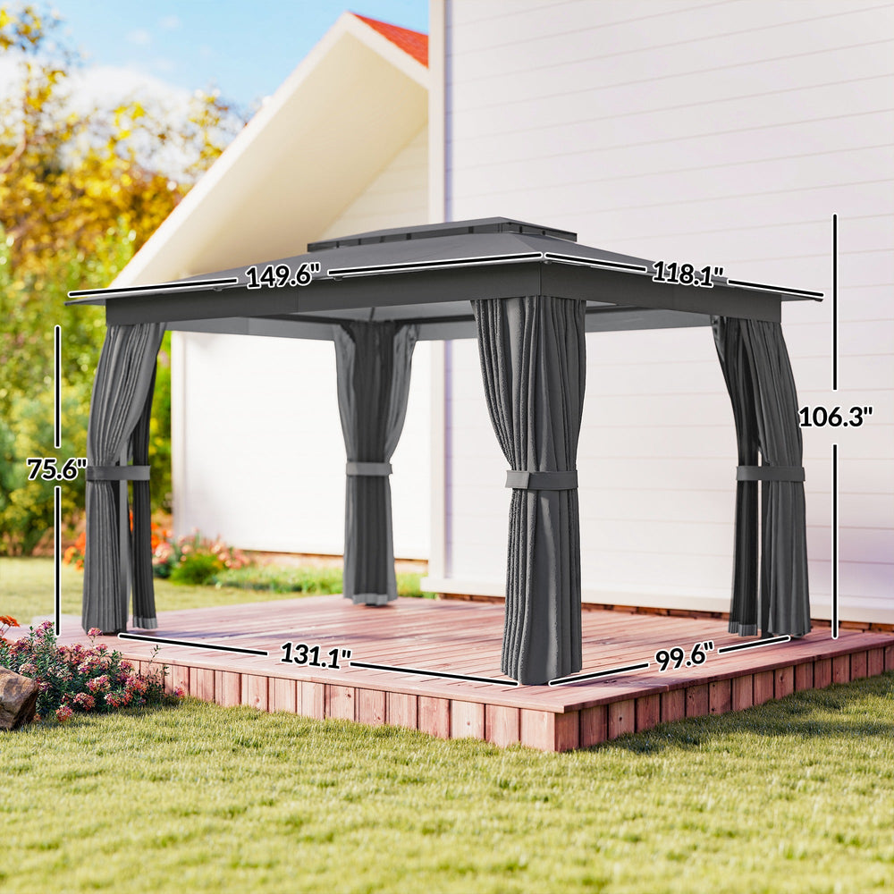 Outdoor Patio Gazebo Backyard Brillance