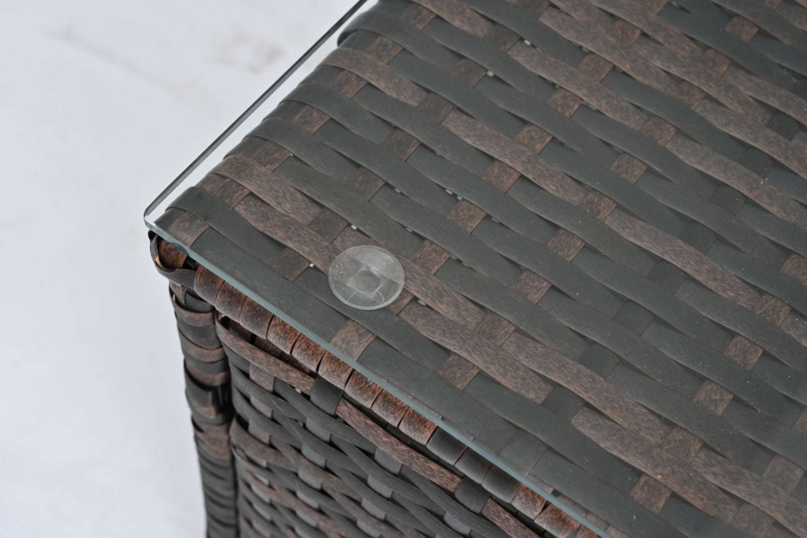 Patio Furniture, Outdoor Furniture, Seasonal PE Wicker Furniture, 5 Set Wicker Furniture With Temper Backyard Brillance