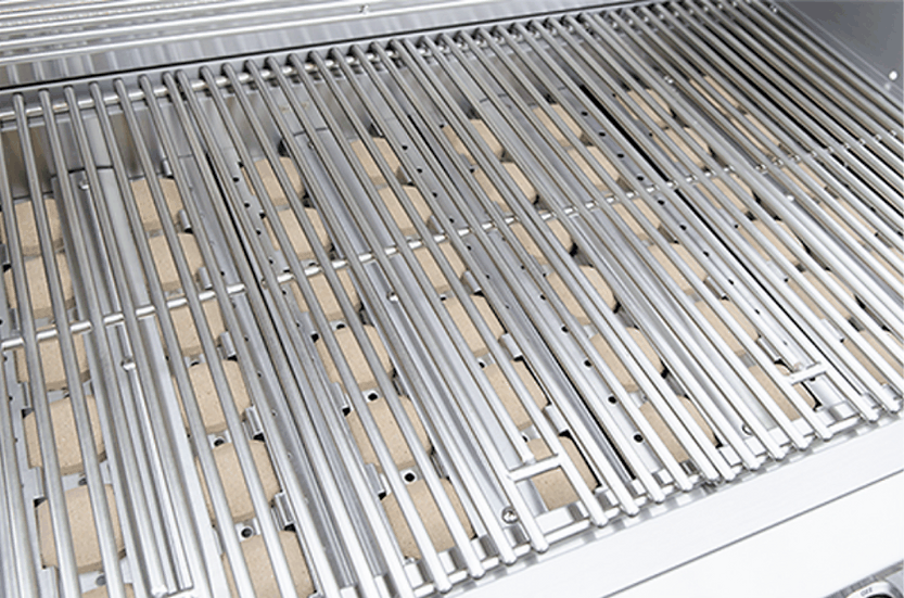 5 Burner 40" BBQ Grill with Cart & Locking Casters