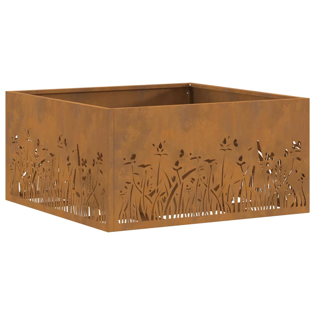 wood Fire Pit Backyard Brillance