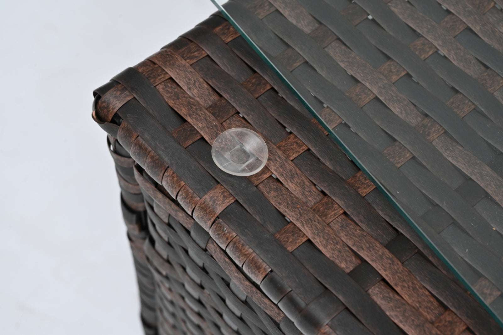 Patio Furniture, Outdoor Furniture, Seasonal PE Wicker Furniture, 5 Set Wicker Furniture With Temper Backyard Brillance