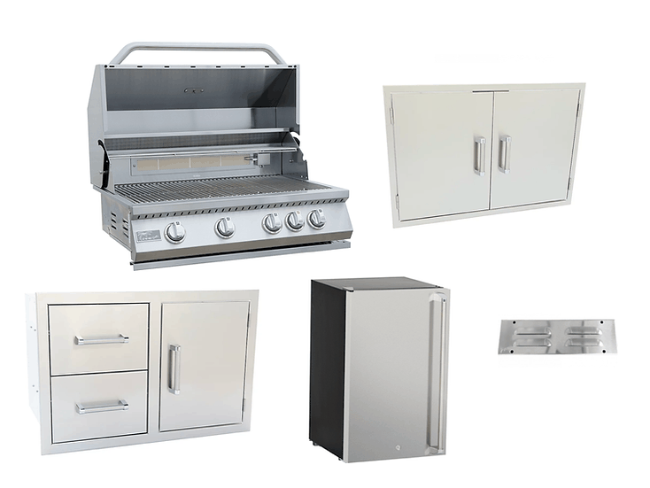 Complete Outdoor Kitchen Solution – Everything you need for a luxury backyard cooking and entertaining space.
