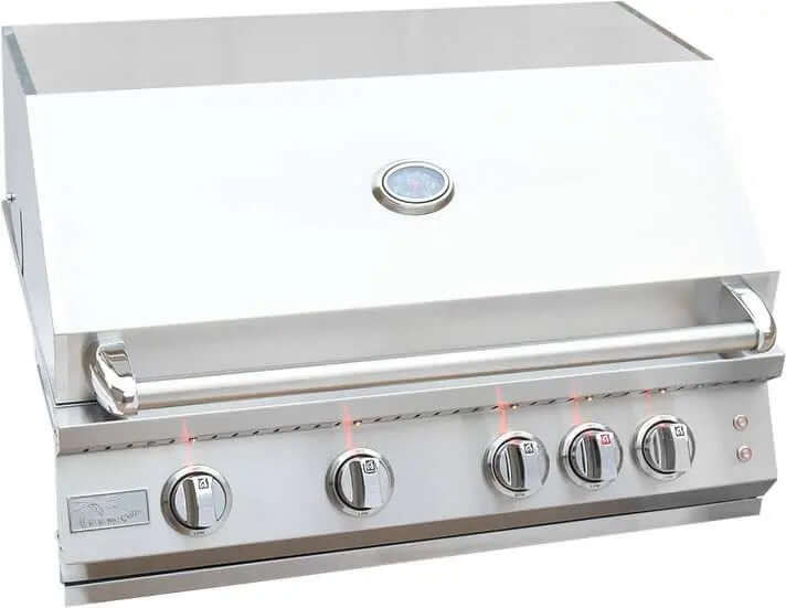 5 Premium Components – Includes grill, side burner, refrigerator, storage, and countertop space.