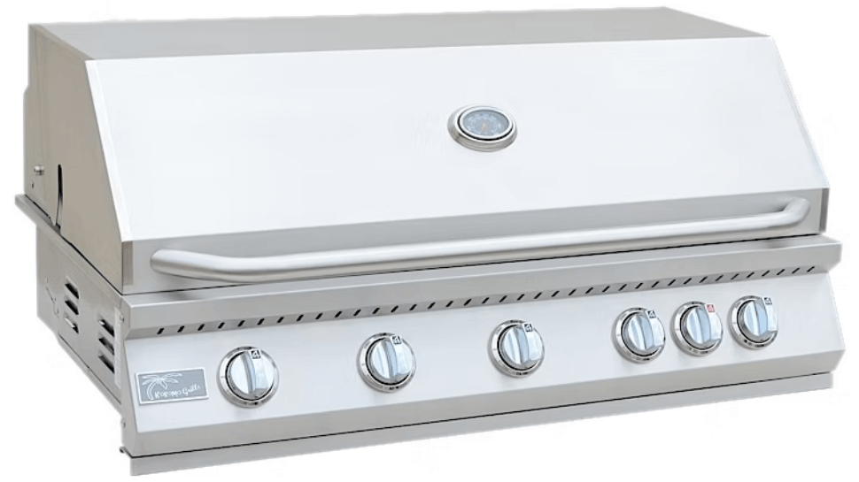 Kokomo 40” Built in Gas Grill (5 Burner/Back Burner) Backyard Brillance
