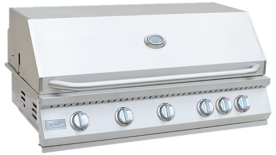 Kokomo 40” Built in Gas Grill (5 Burner/Back Burner) Backyard Brillance