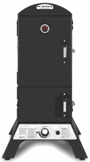 Gas Cabinet Smoker by Broil King / FREE COVER WITH PURCHASE Backyard Brillance