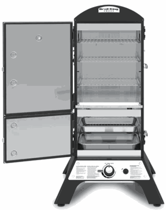 Gas Cabinet Smoker by Broil King / FREE COVER WITH PURCHASE Backyard Brillance