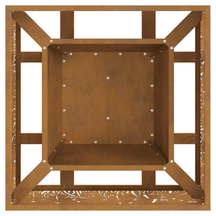 wood Fire Pit Backyard Brillance