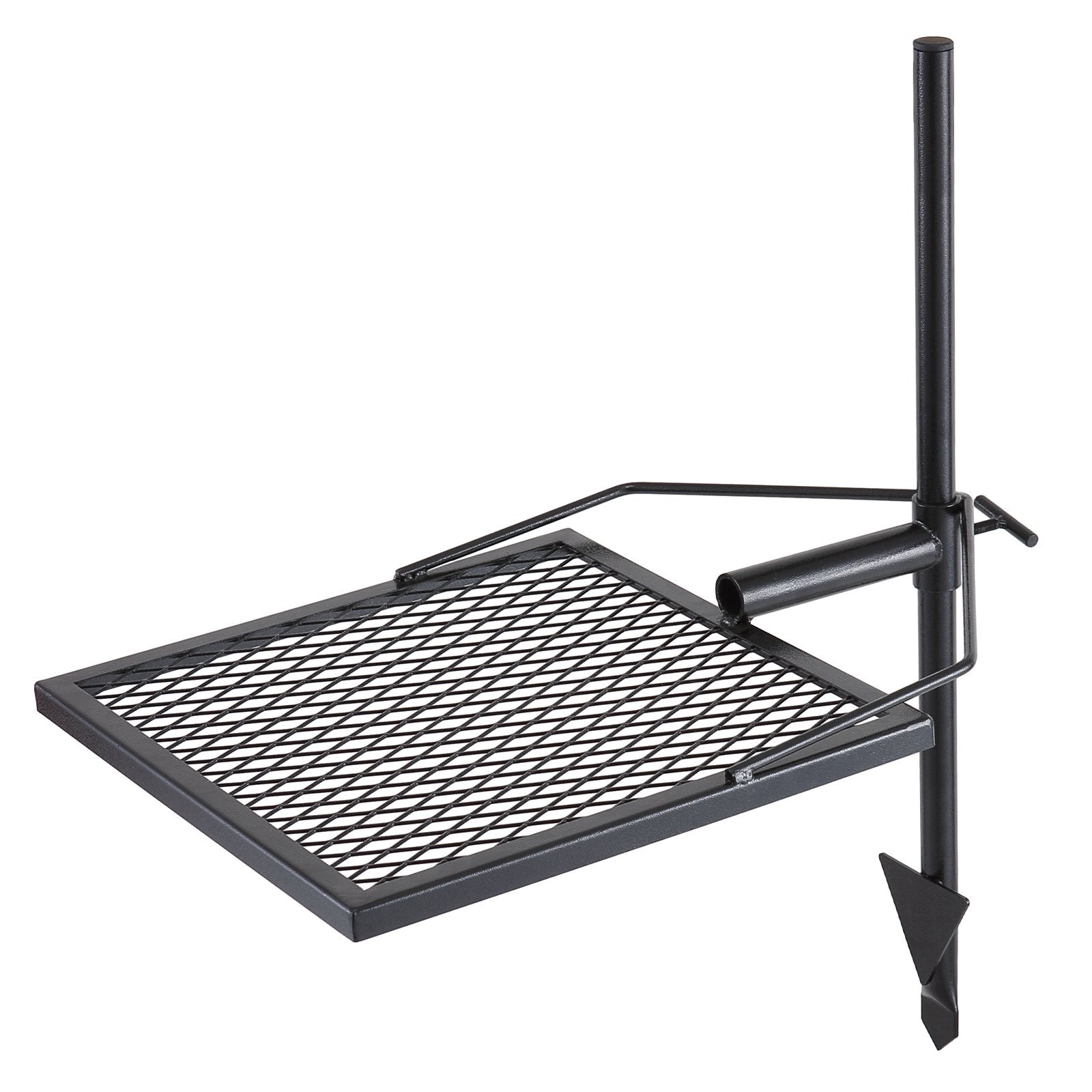 VEVOR Swivel Campfire Grill, Fire Pit Grill Grate Over Fire Pits, Heavy Duty Steel Grill Grates, 360Adjustable Open Fire Outdoor Cooking Equipment, Portable Camp Fire Racks For Camping Outdoor BBQ Backyard Brillance