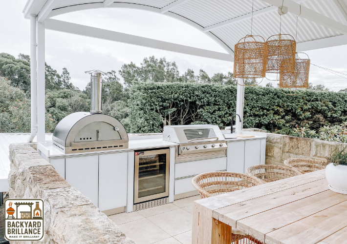 kokomo 32 wood fired stainless steel pizza oven